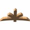 Ekena Millwork Davenport Timber Gable Bracket, Western Red Cedar, 60"W x 30"H x 5 1/2"D x 5 1/2"F, 12/12 Pitch GBW060X30X0606DAV00SWR - alternate 4
